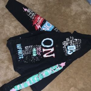 Icon black Jean jacket
